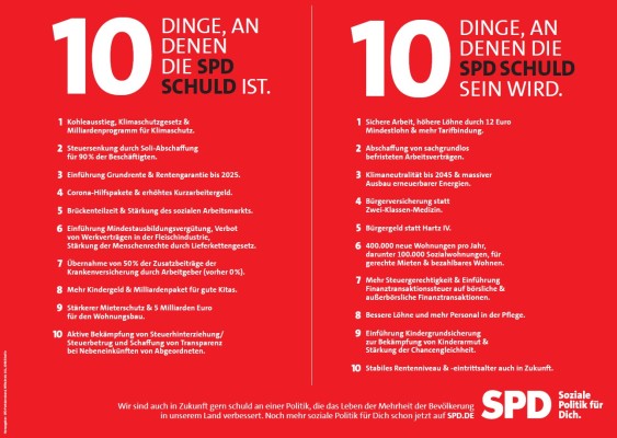 Woran die SPD Schuld ist