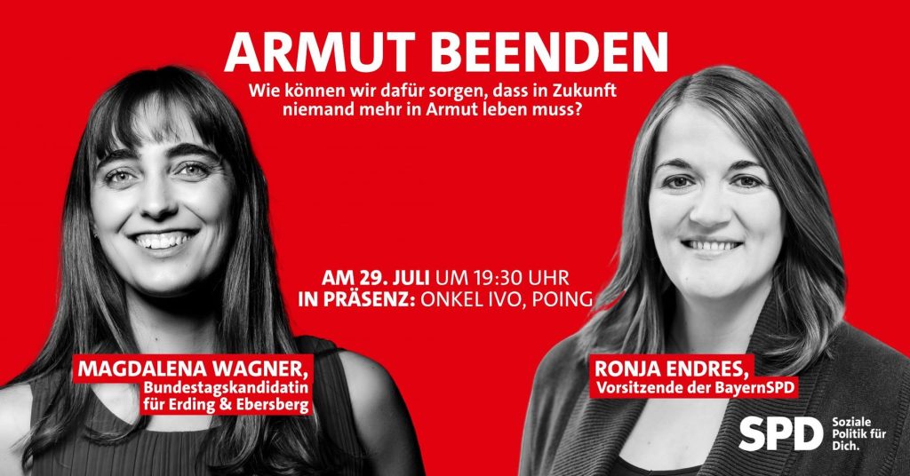 Veranstaltung mit Vorsitzende der Bayern SPD Ronja Endres