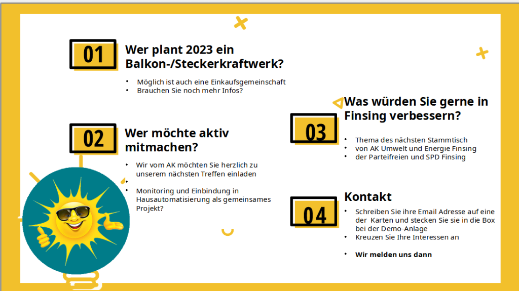 Balkonkraftwerke kann jede*r - Vortrag