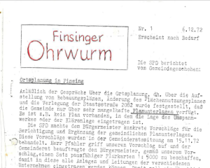 Finsinger Ohrwurm 1