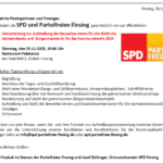 Aufstellungsversammlung zur Wahl unserer Kandidat:innen für die Gemeinderats- und Bürgermeisterwahl 2026