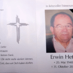 Trauer um unseren Freund und Gründer des SPD Ortsvereins Erwin Hetz
