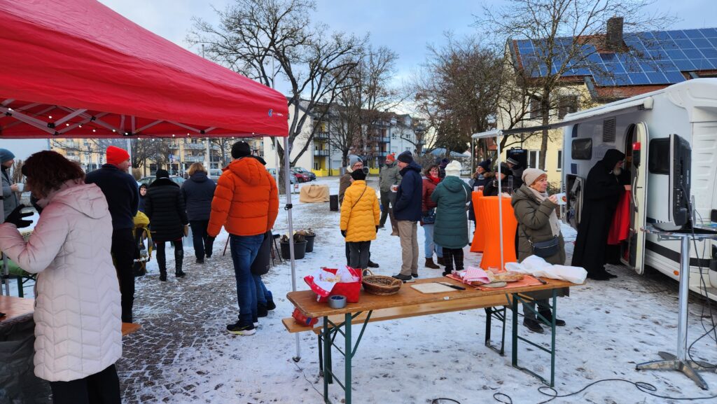 Traditionelles Neujahrsfeuer - Neuer Platz