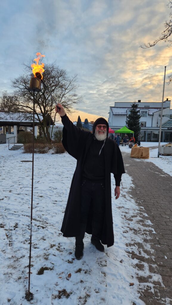 Traditionelles Neujahrsfeuer - Neuer Platz