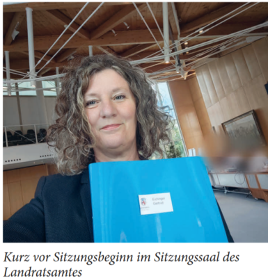 Von Aufgaben und Problemen - Die Kreisrätin Gertrud Eichinger in Gespräch mit Karola Eibl