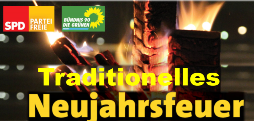 Traditionelles Neujahrsfeuer - Neuer Platz